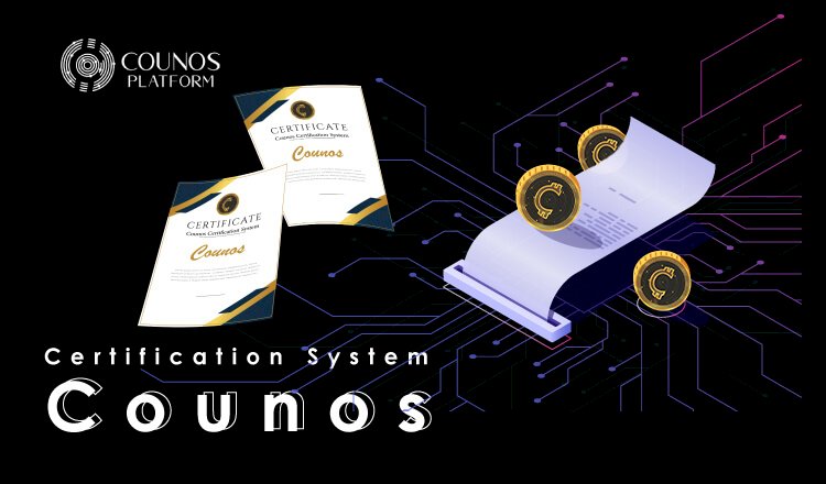 Certificate Issuance System with Blockchain of Counos