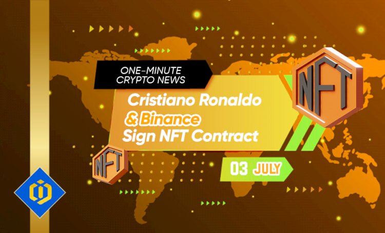 Cristiano Ronaldo & Binance Sign NFT Contract