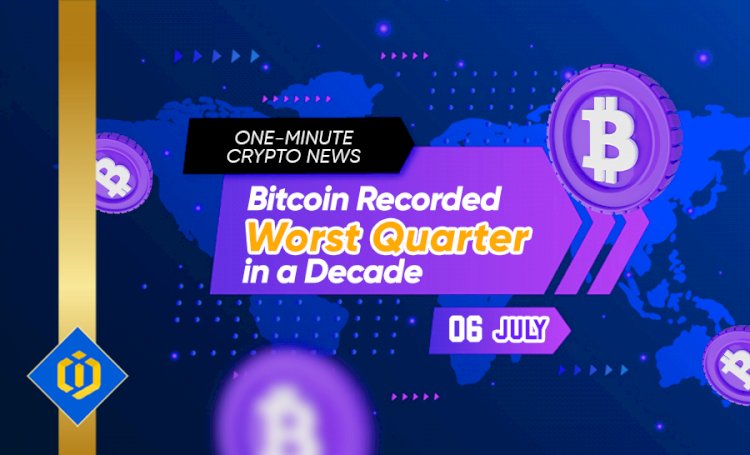 Bitcoin Recorded Worst Quarter in a Decade
