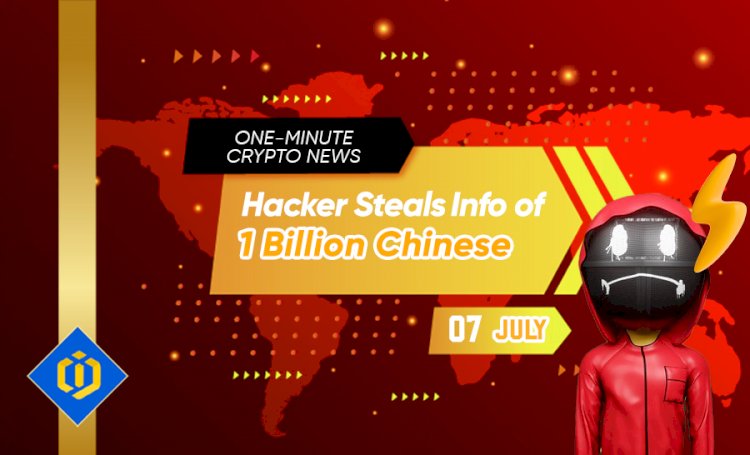 Hacker Steals Info of One Billion Chinese