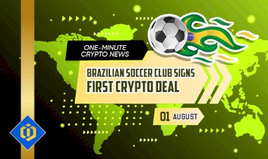 Brazilian Soccer Club Signs First Crypto Deal