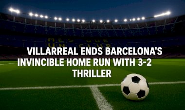 Villarreal Shocks Barcelona, Ending Impressive Home Winning Streak