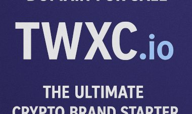 Domain for Sale: TWXC.io – The Ultimate Crypto Brand Starter