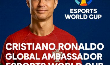 Cristiano Ronaldo Scores Big: Named Global Ambassador for Esports World Cup 2025
