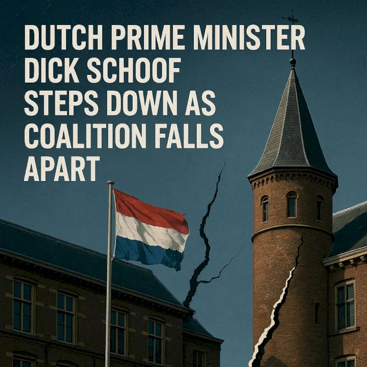 Dutch Prime Minister Dick Schoof Steps Down as Coalition Falls Apart