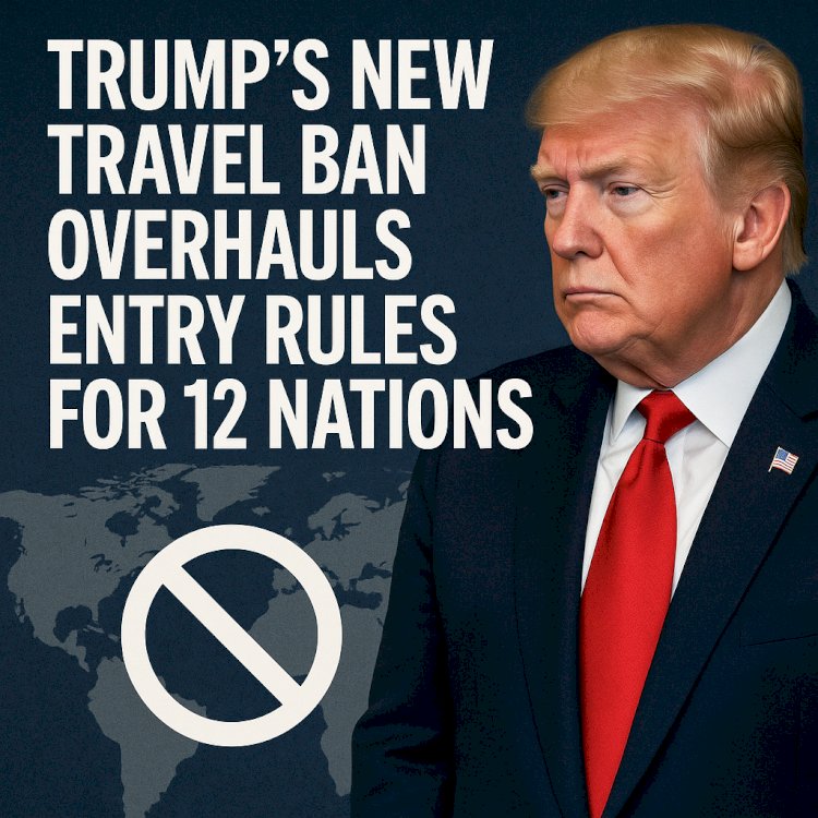 Trump’s New Travel Ban Overhauls Entry Rules for 12 Nations