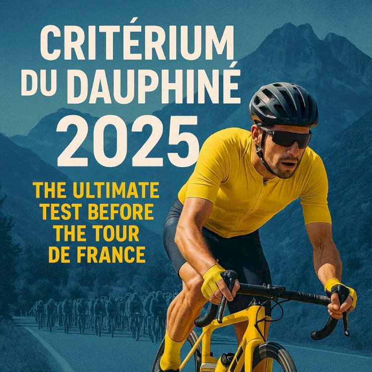 Critérium du Dauphiné 2025: The Ultimate Test Before the Tour de France