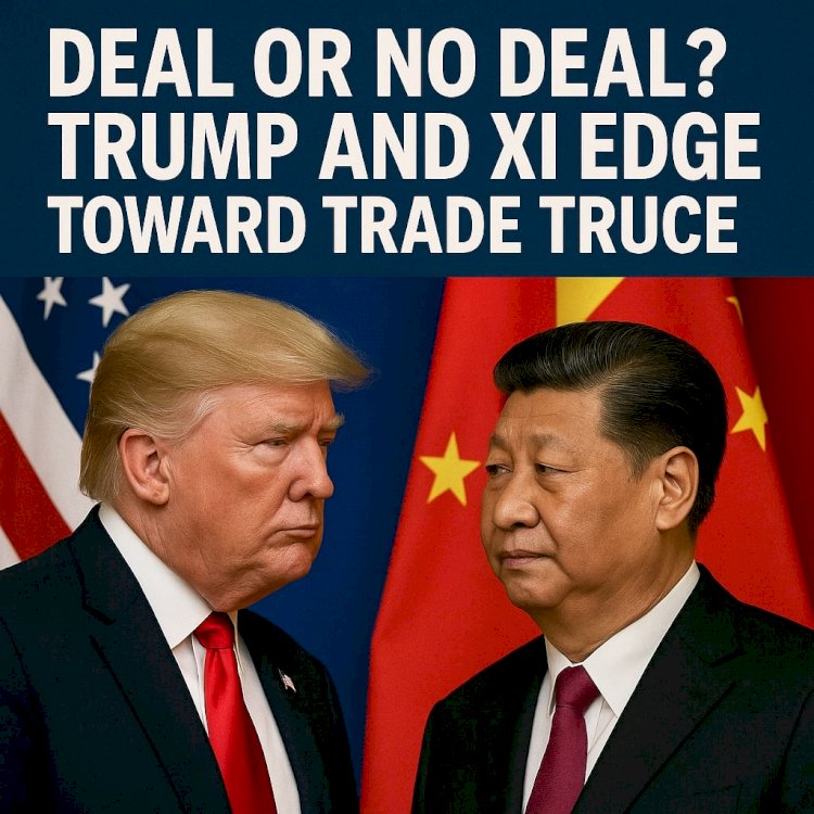  Deal or No Deal? Trump and Xi Edge Toward Trade Truce