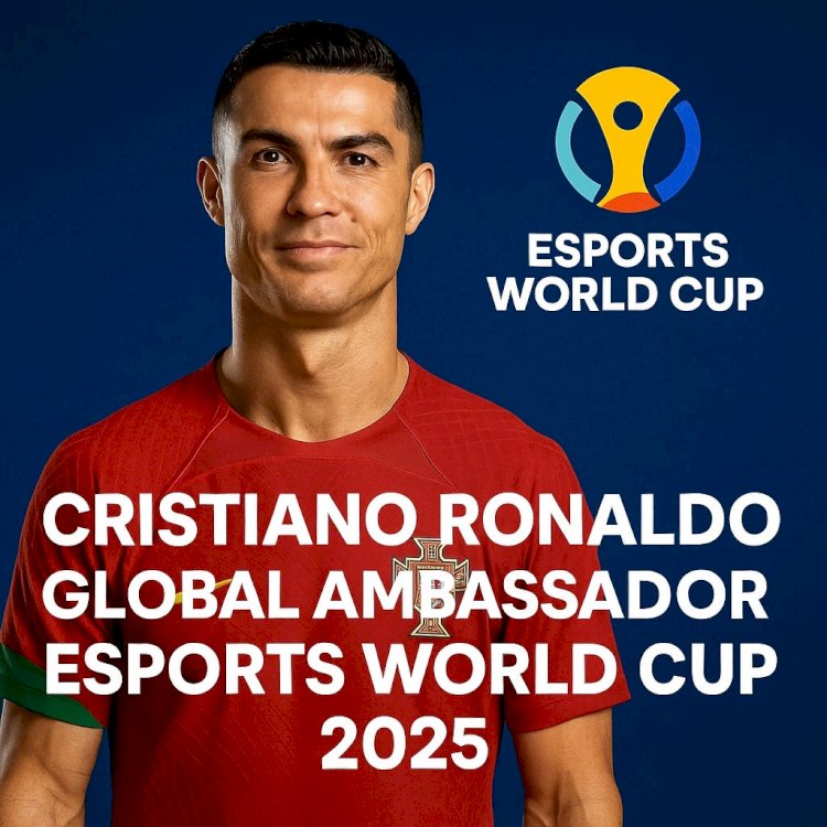Cristiano Ronaldo Scores Big: Named Global Ambassador for Esports World Cup 2025