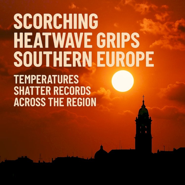 Scorching Heatwave Grips Southern Europe: Temperatures Shatter Records Across the Region