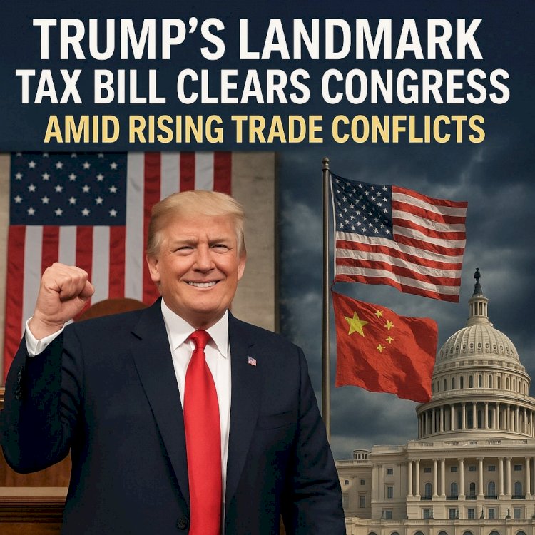Trump’s Landmark Tax Bill Clears Congress Amid Rising Trade Conflicts
