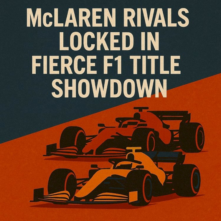 McLaren Rivals Locked in Fierce F1 Title Showdown