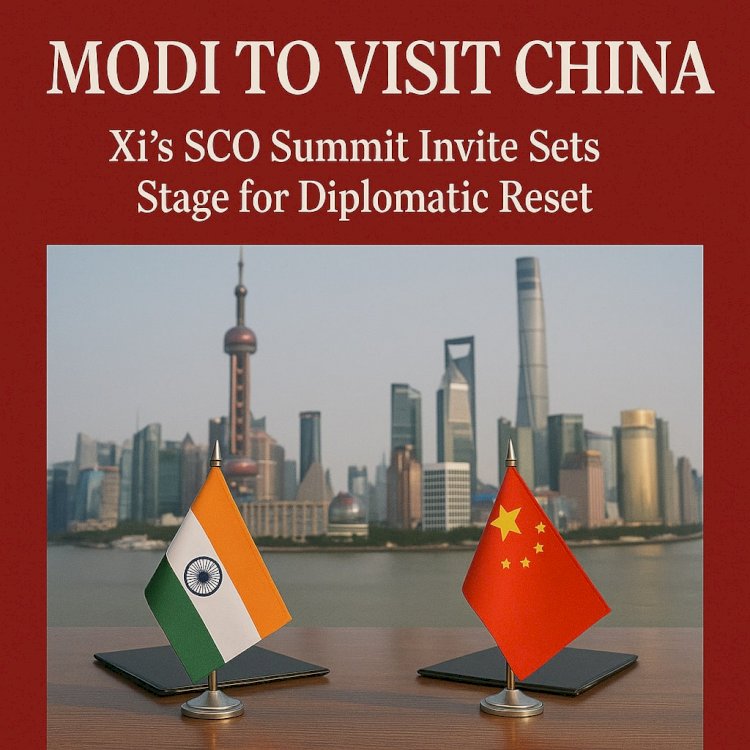 Modi to Visit China: Xi’s SCO Summit Invite Sets Stage for Diplomatic Reset