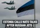 Estonia Calls NATO Talks After Russian Jets Breach Its Airspace