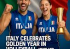 Italy Celebrates Golden Year in Volleyball with Men’s and Women’s World Titles
