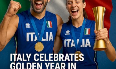 Italy Celebrates Golden Year in Volleyball with Men’s and Women’s World Titles