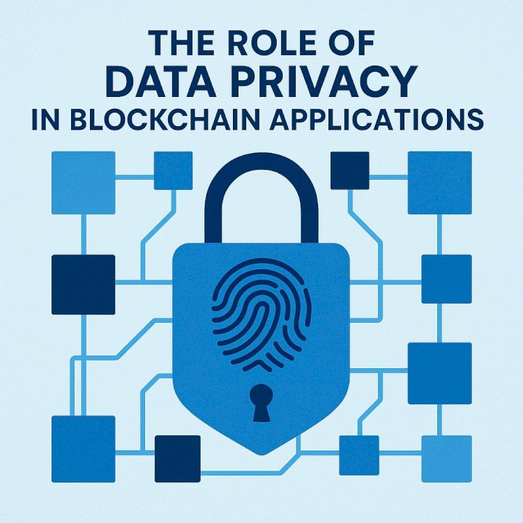 The Role of Data Privacy in Blockchain Applications