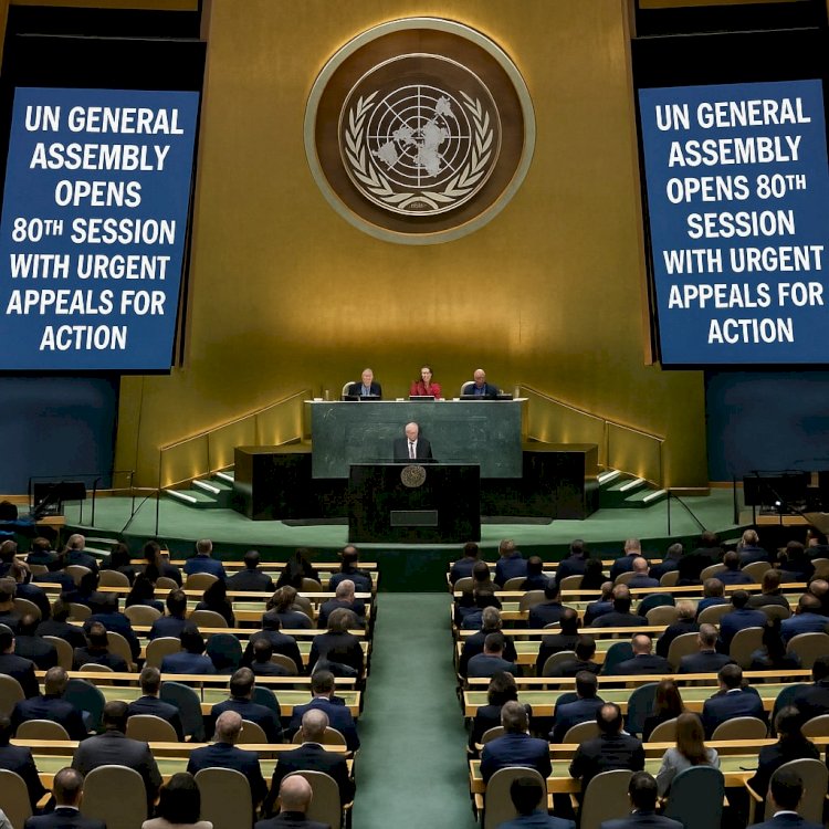 UN General Assembly Opens 80th Session with Urgent Appeals for Action