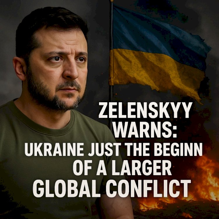 Zelenskyy Warns: Ukraine Just the Beginning of a Larger Global Conflict