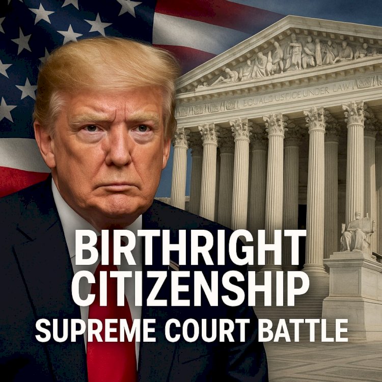 Trump’s Birthright Citizenship Order Sparks High-Stakes Supreme Court Battle