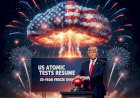 Trump Ignites Nuclear Fireworks: Orders Immediate Resumption of US Atomic Tests After 33-Year Freeze