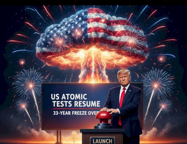 Trump Ignites Nuclear Fireworks: Orders Immediate Resumption of US Atomic Tests After 33-Year Freeze
