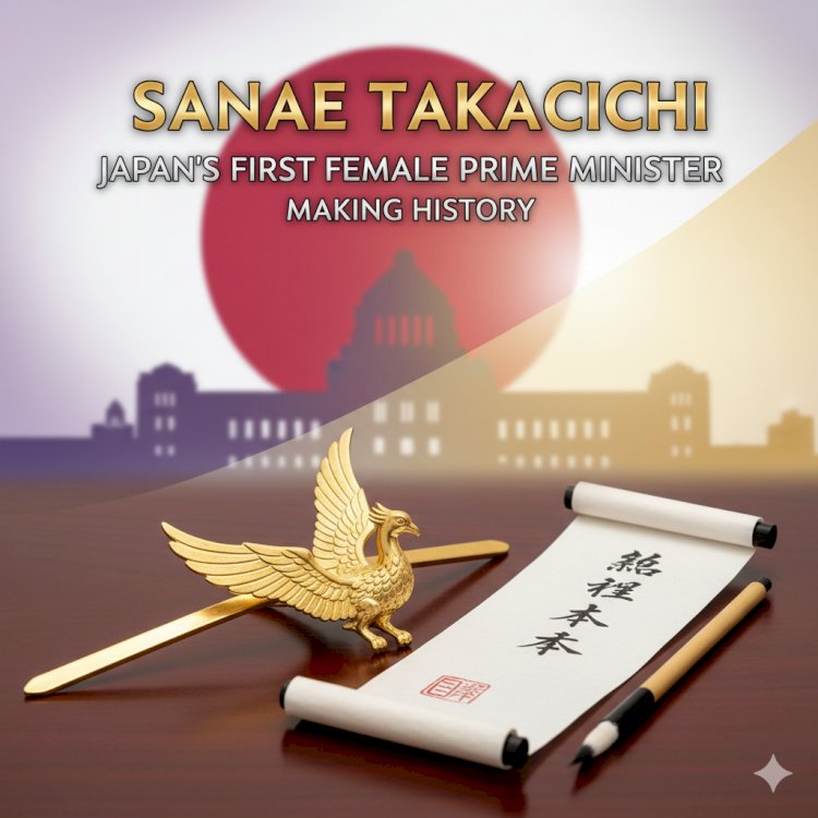 Sanae Takaichi Makes History as Japan's First Female Prime Minister
