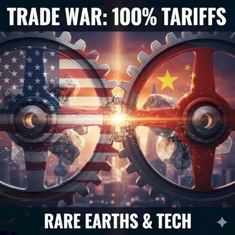 Geopolitical Showdown: US Imposes 100% China Tariffs, Targeting Critical Minerals and Tech