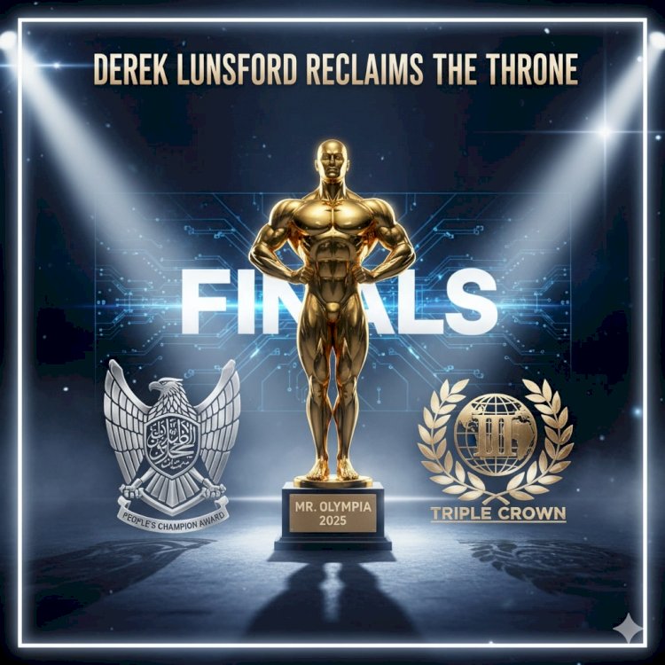 Triple Crown Achieved: Derek Lunsford's Triumphant Return at the 2025 Mr. Olympia