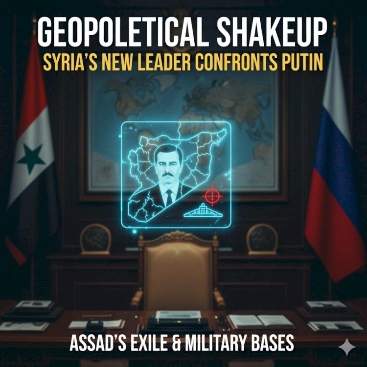 Geopolitical Shakeup: Syria's New Leader Confronts Putin Over Assad's Exile and Military Bases