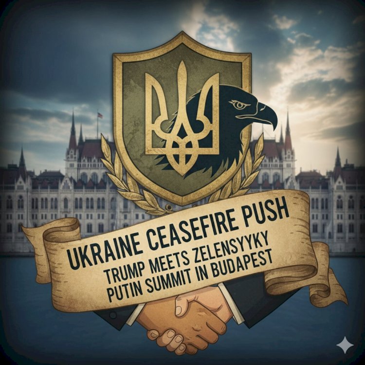 Ukraine Ceasefire Push: Trump Meets Zelenskyy, Announces Putin Summit in Budapest