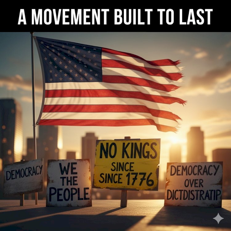 A Movement Built to Last: 'No Kings' Protests Transition from Event to Enduring Opposition