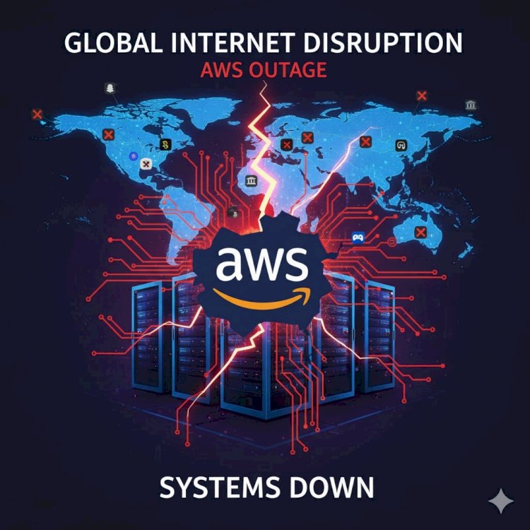Global Internet Disrupted as Major AWS Outage Cripples Thousands of Sites and Apps