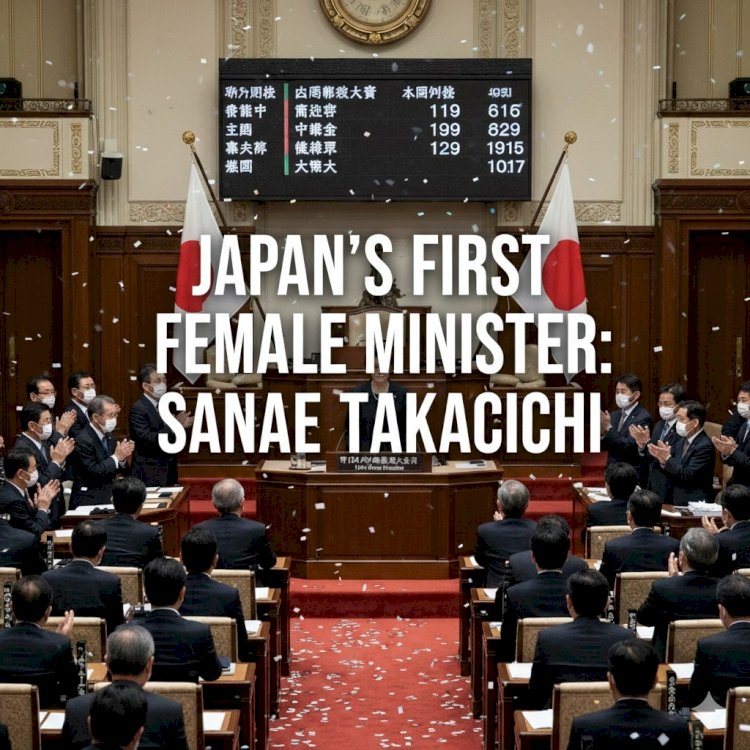 Sanae Takaichi Elected Japan's First Female Prime Minister