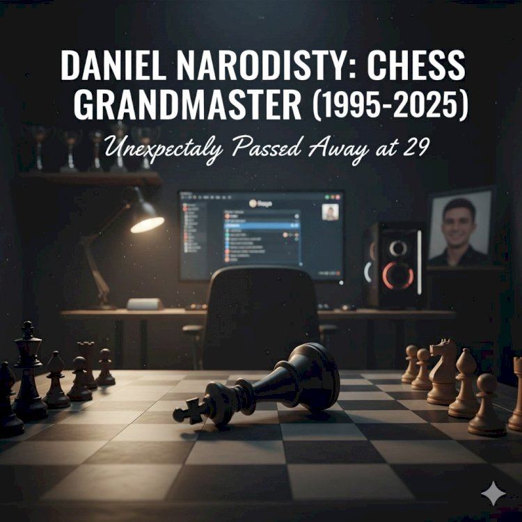 U.S. Chess Grandmaster and Popular Online Educator Daniel Naroditsky Dies Unexpectedly at 29