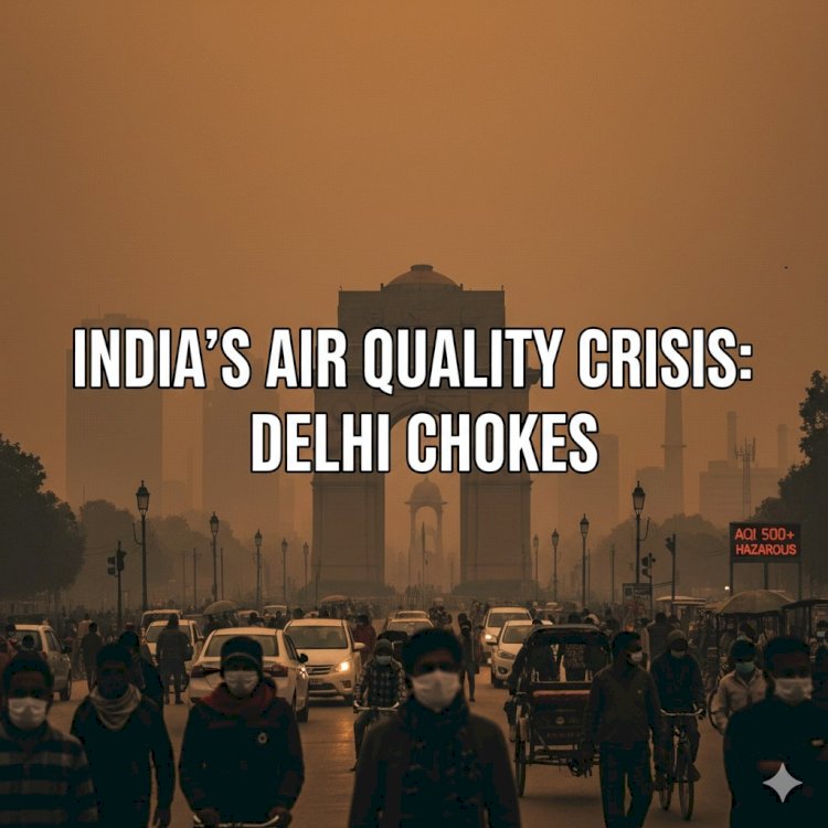 India Chokes: Air Quality Crisis Reaches Alarming Levels, Sparking Health Emergency Fears