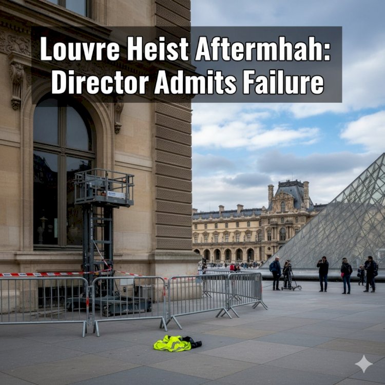 National Outcry as Louvre Reopens Amid Hunt for Daring Jewel Thieves