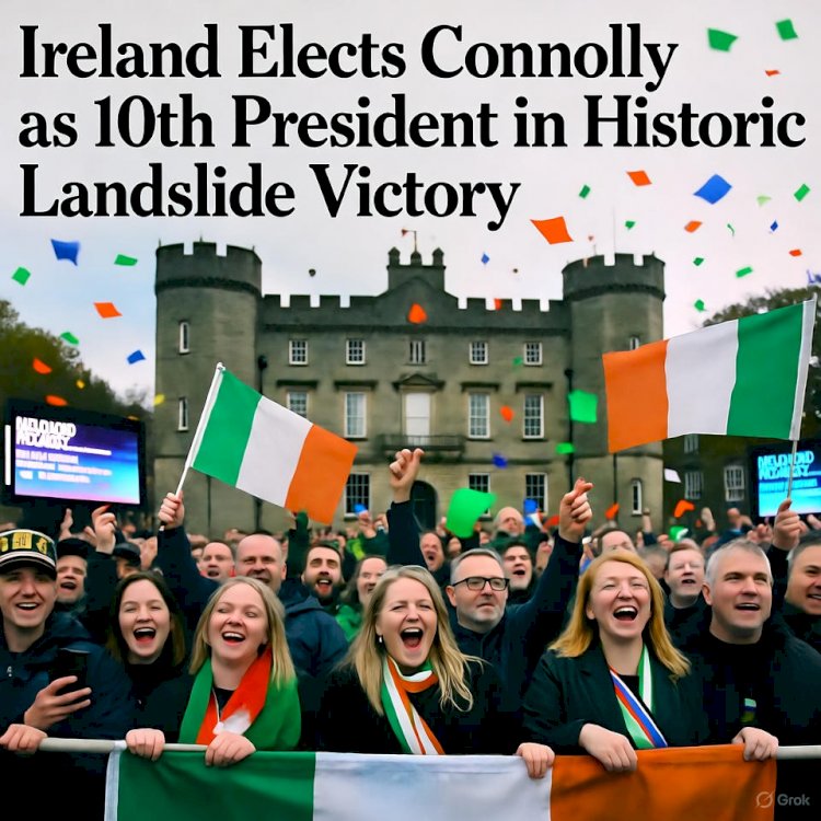 Connolly's Landslide Triumph: Ireland Ushers in a New Era of Inclusive Leadership