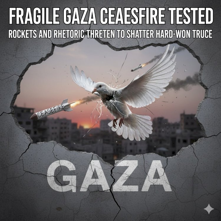 Fragile Gaza Ceasefire Tested: Rockets and Rhetoric Threaten to Shatter Hard-Won Truce