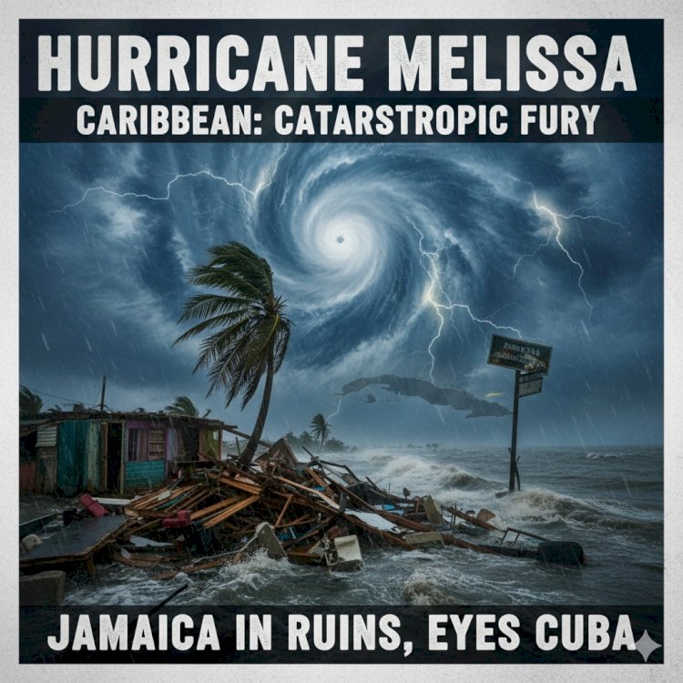 Hurricane Melissa Batters Caribbean: Catastrophic Fury Leaves Jamaica in Ruins, Eyes Cuba