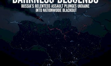 Darkness Descends: Russia's Relentless Assault Plunges Ukraine into Nationwide Blackout