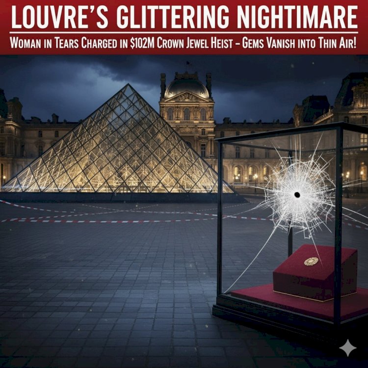 Louvre's Glittering Nightmare: Woman in Tears Charged in $102M Crown Jewel Heist – Gems Vanish into Thin Air!