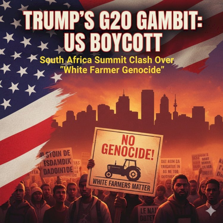 Trump's G20 Gambit: US Boycotts South Africa's Historic Summit in Explosive Clash Over 'White Farmer Genocide'