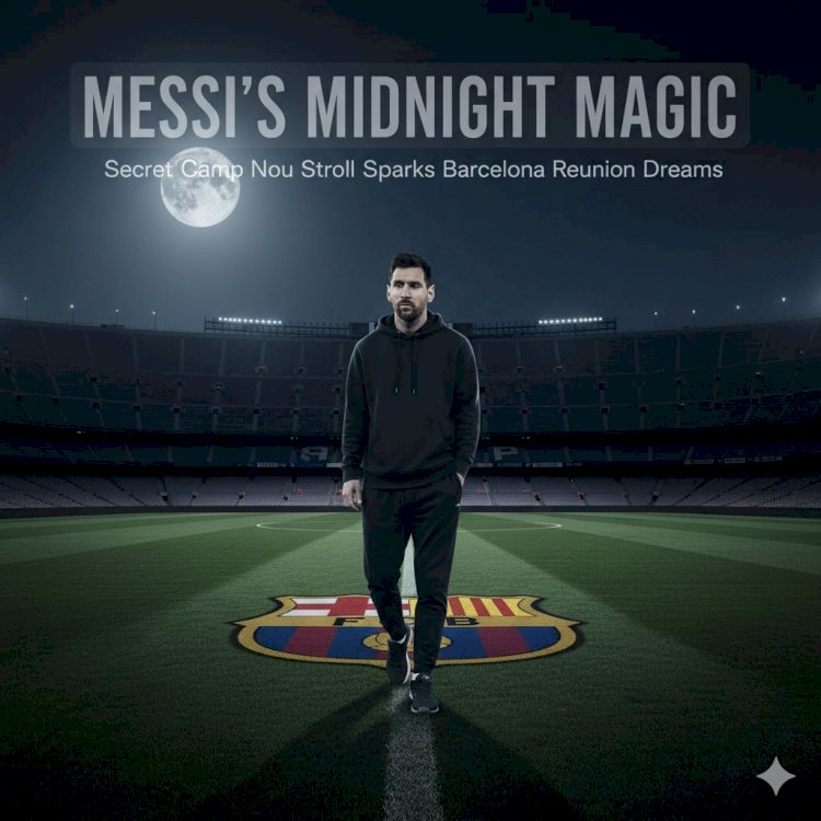 Messi's Midnight Magic: Secret Camp Nou Stroll Sparks Barcelona Reunion Dreams