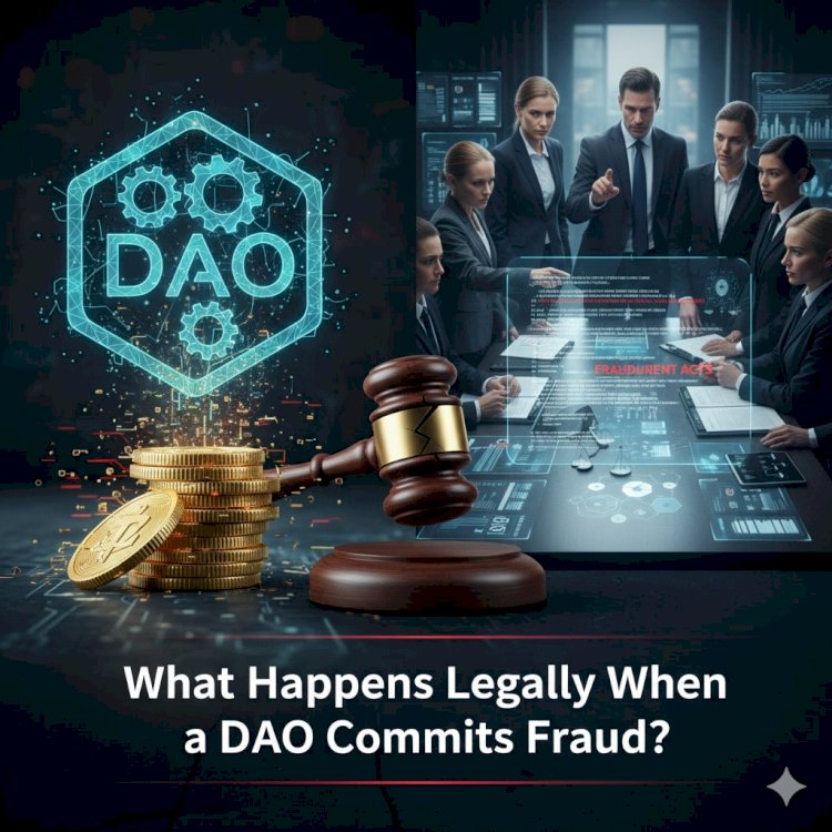 What Happens Legally When a DAO Commits Fraud?