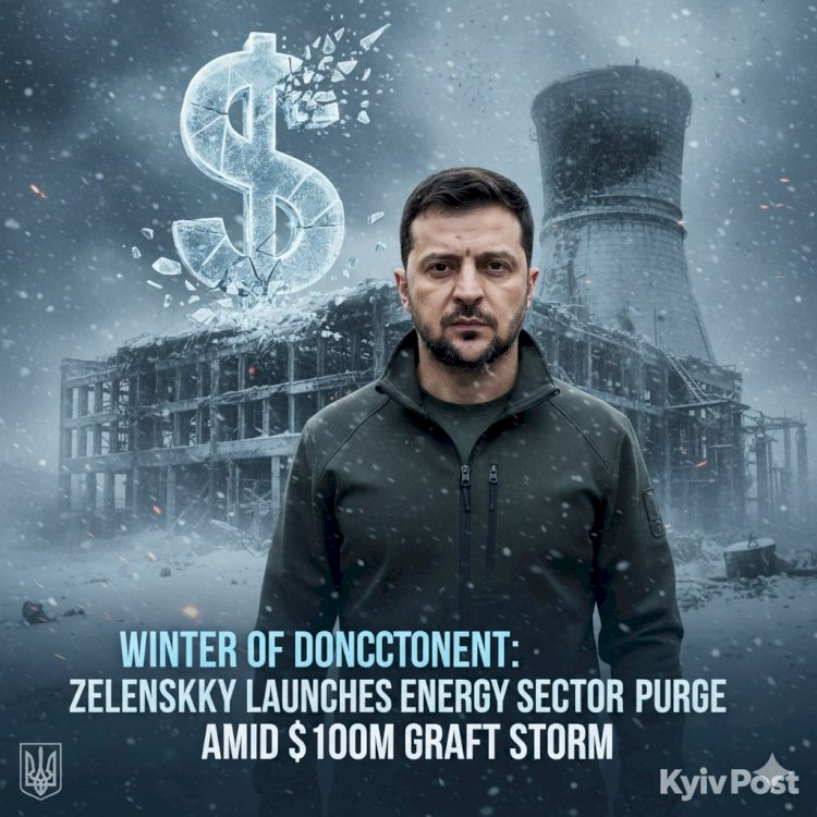 Winter of Discontent: Zelenskyy Launches Energy Sector Purge Amid $100M Graft Storm