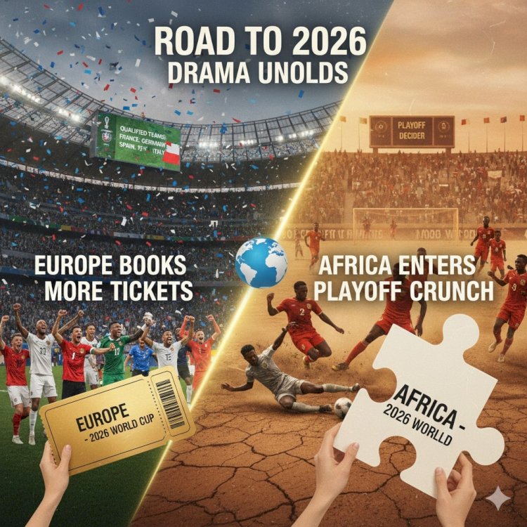 Road to 2026: Drama Unfolds as Europe Books More Tickets and Africa Enters Playoff Crunch