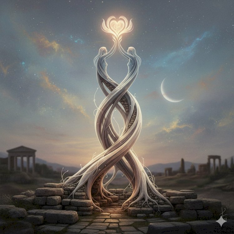 The Architecture of Love and Human Evolution