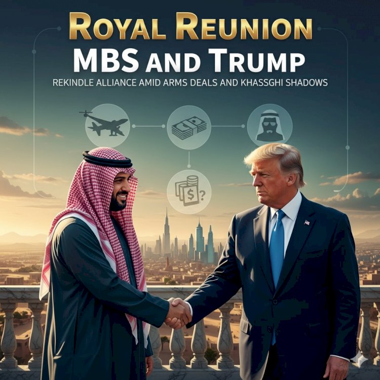 Royal Reunion: MBS and Trump Rekindle Alliance Amid Arms Deals and Khashoggi Shadows