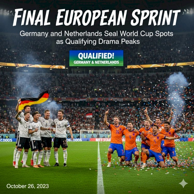 Final European Sprint: Germany and Netherlands Seal World Cup Spots as Qualifying Drama Peaks